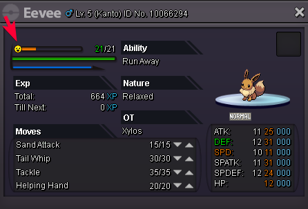 File:Pokémon Info Card of a Eevee - Happiness bar.png