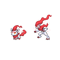 Xmas Zorua Ruby Chroma