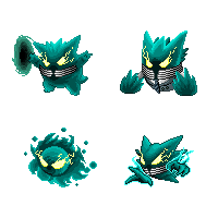 HW Gastly Tealstone Chroma