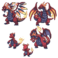 Xmas Charmander Everburn Chroma