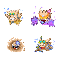 Summer Gastly Chroma