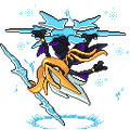 Christmas Mega Greninja Chroma