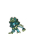 Shiny Summer Frogadier